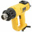 Фен технічний мережевий DeWalt: P= 2000 Вт, макс. t= 600°С, 650 л/хв