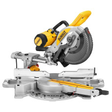 Пила торцьовальна мережева DeWalt: P=1675 Вт, диск Ø= 250/30 мм, глибина пропилу 45/90°- 50/90 мм