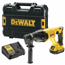 Перфоратор акумуляторний безщітковий DeWALT SDS+  18V XR Li-lon 2.6 Дж 5500 уд/хв АКБ 4 Аг+ ЗП кейс
