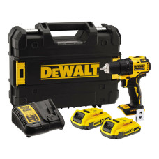 Шурупокрут акумуляторний безщітковий DeWALT 18 В XR Li-Ion, 65 Нм, 2 АКБ 2 Агод + ЗП, кейс