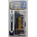 Биты IMPACT PRO 1/4"/25мм, комплект 10шт: PZ2x3 / T20x4 / T25х3 + держатель, IRWIN Биты IMPACT PRO 1/4"/25мм, комплект 10шт: PZ2x3 / T20x4 / T25х3 + держатель, IRWIN