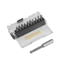 Набор 25 мм бит 10 штук: PH1 / PH2 / PH3 / PZ1 / PZ2 / PZ3 / T15 / T20 (×2) / T25. магнитный держате Набор 25 мм бит 10 штук: PH1 / PH2 / PH3 / PZ1 / PZ2 / PZ3 / T15 / T20 (×2) / T25. магнитный держате