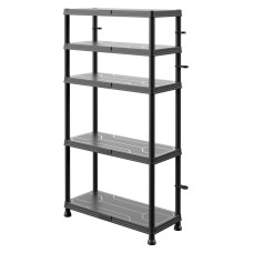 Система стелажів QBRICK SYSTEM REGULAR Mix 74/32см, 5 полок, 100кг (5901238263296) Система стелажів QBRICK SYSTEM REGULAR Mix 74/32см, 5 полок, 100кг (5901238263296)