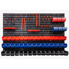 Органайзер настінний з лотками QBRICK SYSTEM Fixing Wall - BIG SET 400x358x369 Органайзер настінний з лотками QBRICK SYSTEM Fixing Wall - BIG SET 400x358x369