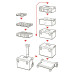 Ящик для інструментів QBRICK SYSTEM ONE 200 2.0 PROFI RED ULTRA HD CUSTOM (585x385x190мм) (5901238256205) Ящик для інструментів QBRICK SYSTEM ONE 200 2.0 PROFI RED ULTRA HD CUSTOM (585x385x190мм) (5901238256205)