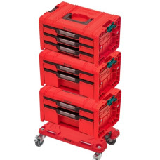 Набір ящиків QBRICK SYSTEM PRO DRAWER WORKSHOP SET 3 2.0 RED (5901238258353) Набір ящиків QBRICK SYSTEM PRO DRAWER WORKSHOP SET 3 2.0 RED (5901238258353)