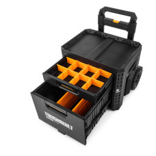 Ящик для інструментів TOUGHBUILT TB-B1-D-R92 StackTech на колесах з 1+1 висувними шухлядами Ящик для інструментів TOUGHBUILT TB-B1-D-R92 StackTech на колесах з 1+1 висувними шухлядами